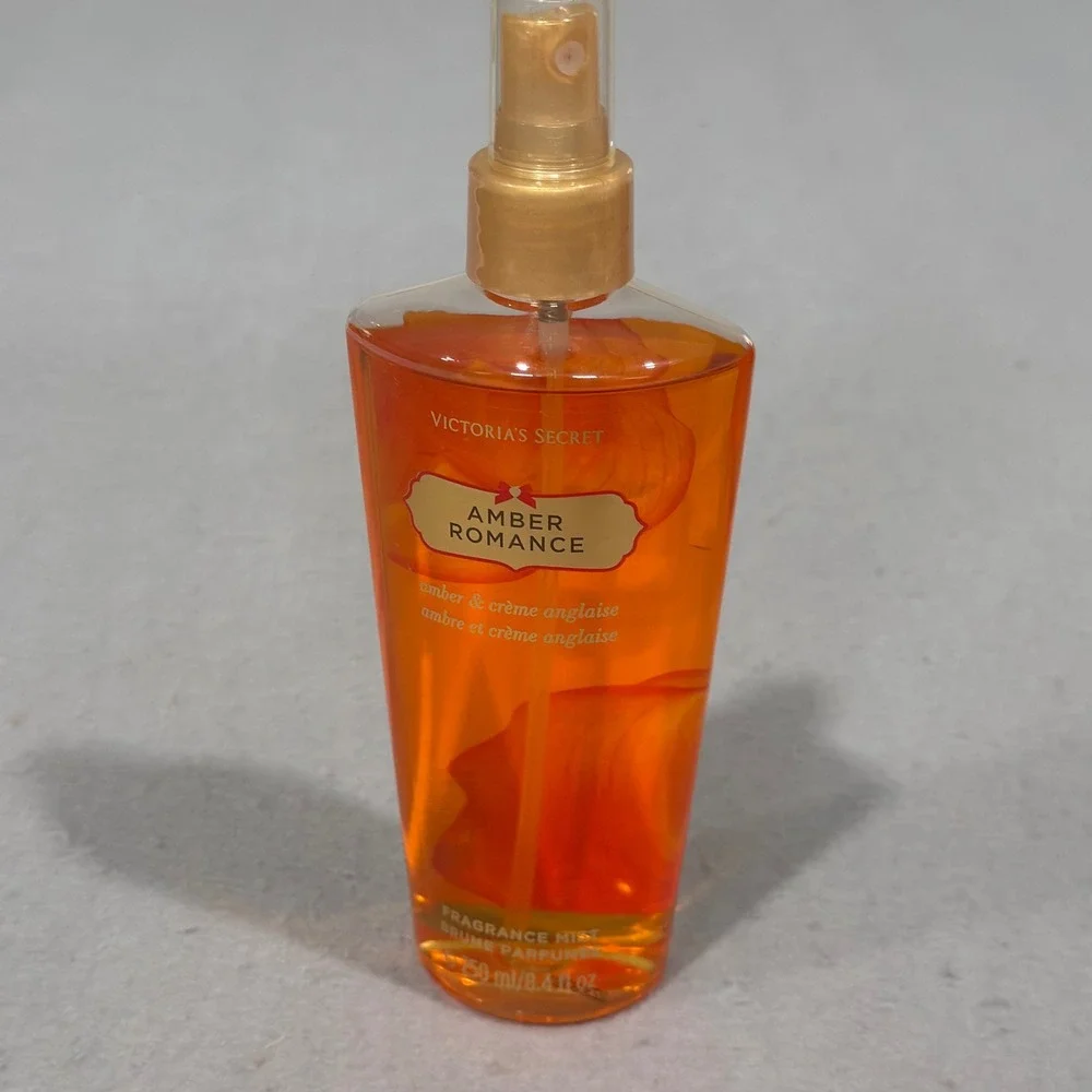 Victoria's Secret Fragrance Mist Women Orange Amber Romance 8.4oz Body Spray
